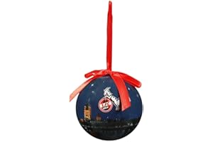 1.FC Köln 1. FC Köln Weihnachtsbaumkugel Skyline blau