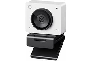 OBSBOT Meet SE 1080P@100 FPS Webcam pour PC avec Capteur 1/2,8", AI Framing et Autofocus, Mode Beauté, Léger, Contrôle Gestuel, Staggered HDR, Web cam pour Streaming, Réunions, Gaming.(Cloud White)