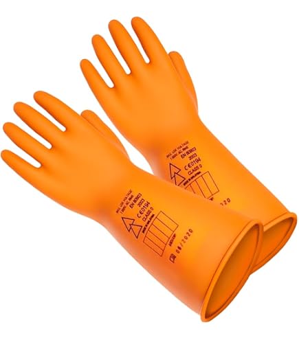 ELSEC 5/10 SECURA - Guanti elettroisolanti | Dimensione: 10; 5kV; ELSEC5/10 | Transfer Multisort Elektronik Italia