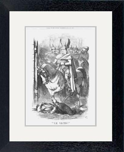 Print of 'Vae Victis!, 1871.' in Black Frame
