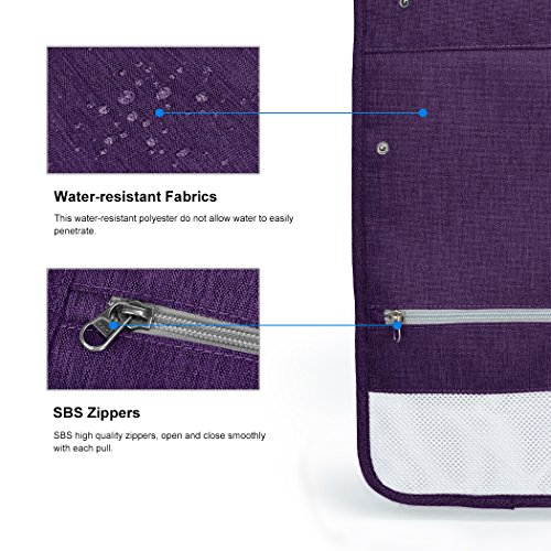 Mardingtop Kulturbeutel Reise Kulturtasche Kosmetiktasche Zum Aufhaengen Waschtasche - 9