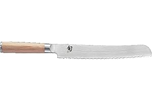 Kai DM-0705W SHUN Couteau à Pain Blanc Acier