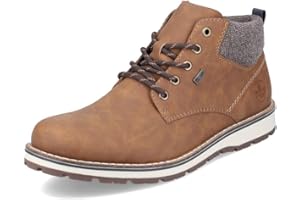 Rieker Herren Schnürstiefeletten 38419, Männer Stiefeletten, wasserabweisend, riekerTEX