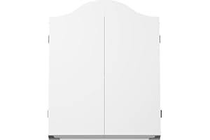 KOTO DARTS KOTO - Armoire à Fléchettes avec 2 Tableaux Blancs, pour la Maison, Rangement Pratique