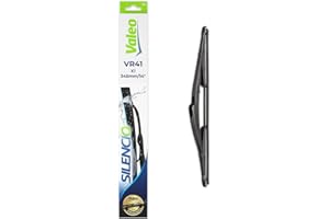 VALEO Silencio Wycieraczki - VR41 - Trwale, Odporne, Idealnie Dopasowane Konwencjonalne Pióro Wycieraczki na Kazda Pore Roku 345mm - Tylne - Jedna sztuka - 574207