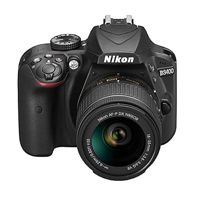 Nikon D3400 Appareil Photo Numérique Réflex 24.2 Mpix Kit Objectif AF-P DX 18-55 Non VR Noir