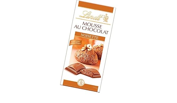 Lindt Mousse Au Chocolat Noisette 140 G Amazon Co Uk Grocery
