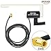 Price comparison product image DAB Car Radio Aerial Antenna SMB Adapter Glass Mount Windshield DAB+ Antenna with SMB Right Angle Plug 3m 9.8ft