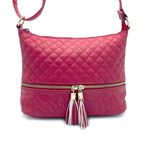 Preisvergleich Produktbild Gallantry , Damen Umhängetasche Einheitsgröße, rot (Rot)