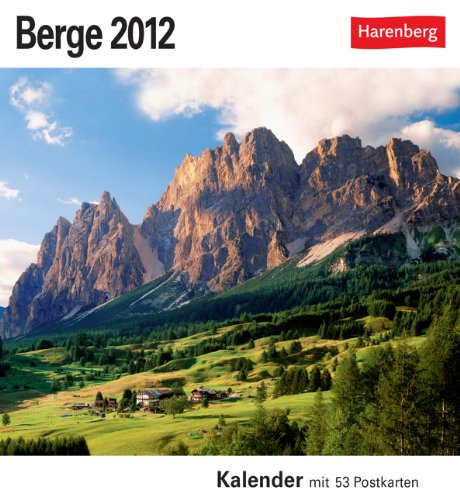 Berge 2012. Postkartenkalender: 53 Postkarten