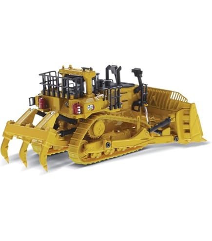 DIECAST MASTERS, DUMPER CATERPILLAR 772C avec conducteur et boite métal, éche... EUR 41,90