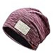 Produktbild Fenverk Street Classics | Cozy fit Beanie, Mütze | Damen, Herren | mit weichem Teddyfell gefüttert | für warme Ohren | Relax fit(B Rot)
