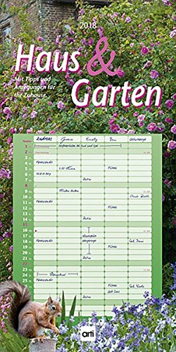 Haus & Garten - Familienplaner 2018: Jahreskalender