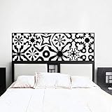 ¡100% nuevo de alta calidad! Cama moderna Accesorios de decoración del cabecero de la cama Tatuajes de pared de Pvc de color puro Pegatinas de pared adesivo de  paredeDecoración para el hogar160X56 cm