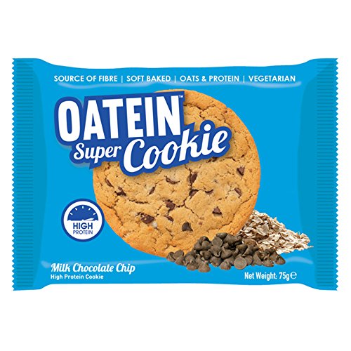 Preisvergleich Produktbild Oatein Super Cookies - 12x75g (Milk Chocolate Chip)