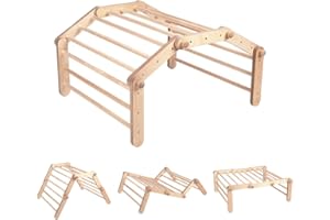 Ette Tete FIPITRI® • Triangle d'escalade Modifiable 5 Segments (sans Rampe)