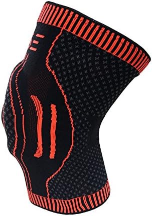 RAISE Knee Compression Sleeve Support for Running, Jogging, Sports, Joint Pain Relief, Arthritis and Injury Recovery- Single Wrap (L)