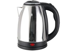 FLM SYSTEM Bollitore elettrico portatile in acciaio 1500-1850W scalda bevande 1,8L acqua tisane te the