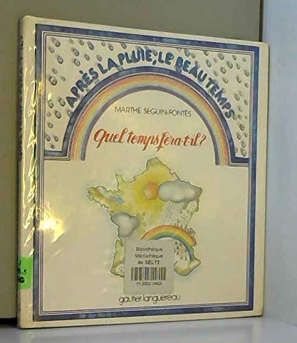 couverture de : Quel temps fera-t-il ?