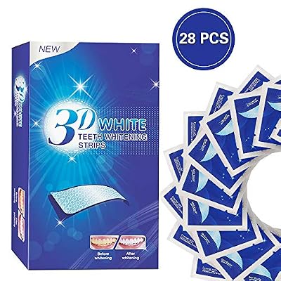 iFanze 28 Bandes de Blanchiment des Dents - iFanze Bande Blanchissante Dent-14 effets professionnels de 28 WHITESTRIP