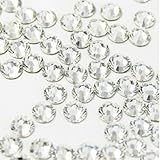 iTemer Strass Steine glitzernden transparent Glitzersteine Flachboden DIY Dekor 1440 pcs -
