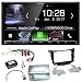 Produktbild Kenwood DMX-7017BTS Apple CarPlay Android Auto Bluetooth Freisprecheinrichtung USB MP3 Autoradio Moniceiver Touchscreen Einbauset für Hyundai i30 GD GDH