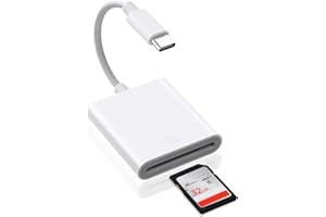 AXFEE Czytnik kart SD, adapter USB C na SD/Micro SD/USB 3.0, czytnik kart pamięci TF kompatybilny z urządzeniami typu C, takimi jak Samsung, Huawei, MacBook, laptop, tablet