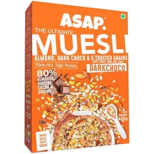 ASAP High Protein Wholegrain Muesli Dark Chocolate (Dark Choco, 1)