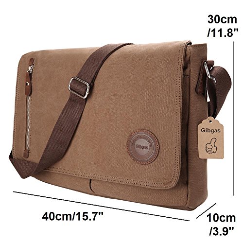 Umh  ngetaschen Herren Notebooktasche 15 6 Zoll Buissnes Taschen Laptoptasche f  r 15 6 Zoll Laptop A4 Ordner Arbeit B  ro Uni mit Laptopfach  Braun 