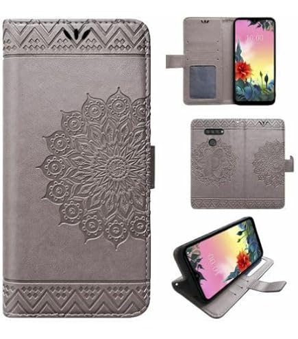 HualuBro Retro Leder-Hülle Für LG K50S – Klappcase Mit Kartenfächern & Magnetverschluss