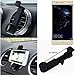 Price comparison product image K-S-Trade Car Smartphone Holder for Huawei P10 lite Dual-SIM, black. Car grille mount/air vent mount, secure hold | Simple, functional, safe, comfortable, universal (TM)
