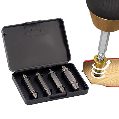 Preisvergleich Produktbild Pasway Schraubenausdreher Set Entfernen beschädigter Schrauben HSS Micro für beschädigte Schrauben