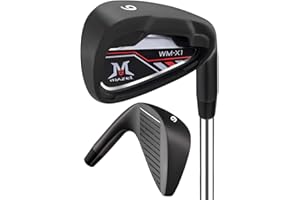MAZEL Golf Iron for Men 1,2,3,4,5,6,7,8,9, P, S, Right Hand Single Golf Club Iron CNC Milled Face, Precise Direction Control