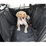 COFIT Auto Schondecke mit Seitenschutz für die Rückbank- Schwarz