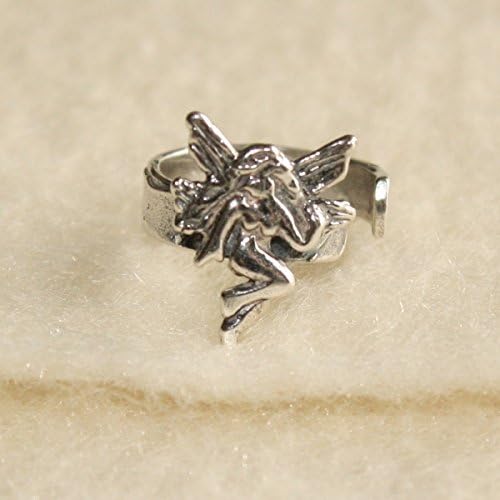.925 Sterling Silver Angel Ear Cuff (non pierced earring) for RIGHT EAR