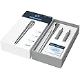 Schneider Callissima 143812 Calligraphy Fountain Pen Gift Set (3 Different Nib Sizes Including Cartridges) Anthracite Set of 5