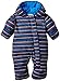 Columbia Babies Snuggly Bunny Bunting All-in-One Suit - Marine Blue Stripe, Size 3/6
