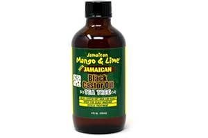 Jamaican Mango & Lime Black Castor Oil Tea Tree 4oz 118ml Haaröl