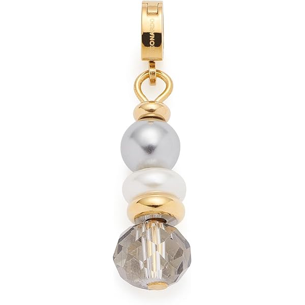 JEWELS BY LEONARDO Hanger Clip & Mix Mary-Ann • Kettinghanger van zilverkleurig roestvrij staal • fonkelende zirkonia stenen • Sieraden cadeau voor vrouwen • 024949, 8,3 cm, Roestvrij staal, Geen