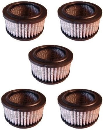 5 PACK New Filter Replacement rewashable Polyester element for air compressor REPLACES CAMPBELL HAUSFELD STO739-03AU STO739-03 CAHMPION P5050A GARDNER DENVER 2109994 QUINCY 110377E075 SAYLOR BEALL 6106 SULLAIR 243196 by Filter