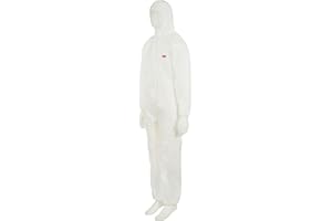 3M 4510XXL Schutzanzug, Typ 5/6, Größe XXL, Weiss