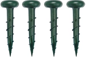 FUNFUNFLY 4x Solarny odstraszacz kretów, ultrasoniczny odstraszacz kretów, nornice, ochrona przed molami, ochrona przed szkodnikami, klasa ochrony IP65 -Circular