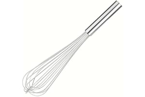 Vogue K548 Heavy frusta da cucina, in acciaio INOX, plastica sigillato, 40 cm di lunghezza