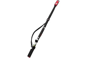 Geteawily Fishing Rod Carry Strap - Fishing Rod Wrap Belts Sling Shoulder Belt - Adjustable Wear Resistant Portable Rod Sling Band for Beach Fishing Angler Sea Rock