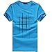 Produktbild JYJM 2019 Mode Persönlichkeit Camouflage Männer beiläufige dünne Kurzarmhemd Top Bluse Herrenhemd mit Kontrasten Freizeit Slim Fit Langarm Shirts Business Herren Poloshirt Core Regular Polo