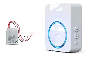 ‎M-E m-e Bell 55621 Funk Klingel Weiterleitung, Einbau in Klingelleitung oder Gehäuse Türklingel Erweiterung auf batteriebetriebenen Funkempfänger