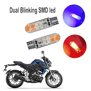 Vagary 6 Led SMD White Motorcycle Bikes Parking Light Pilot Lamp Bulbs for Yamaha MT 15