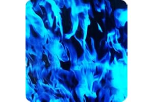 HYDRA WATER TRANSFER PRINTING Hydro Dipping Film Feuille Hydrographie Water Transfer Printing Activateur Kit Activator Hydrographics crânes et flammes Largueur: 100cm. Longuer: 200cm (HLC-002)