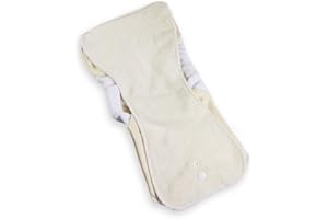 Petit Lulu Bamboo SIO Basic AI2 Insert Couche Lavable New Version | Réutilisable et Lavable | Couches En Tissu | Booster Tout En Deux | Fabriqué En Europe (1 pièce)