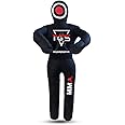 MMA Grappling Dummy Brazilian JIU Jitsu BJJ Punching Bag for Self Defense Wrestling Judo Karate Boxing Throwing Submission Standing Position - UNFILLED